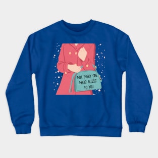 GUARD YOUR SPACE Crewneck Sweatshirt